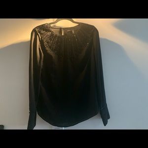 Chic black blouse WHBM